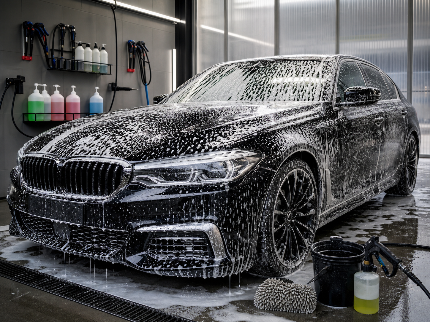 3PH洗車施工イメージ
